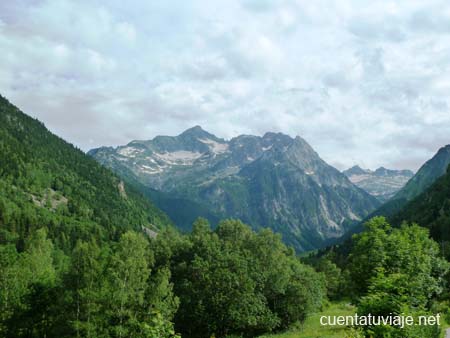 El Montardo desde Artíes, La Val d´Aran (Lleida)